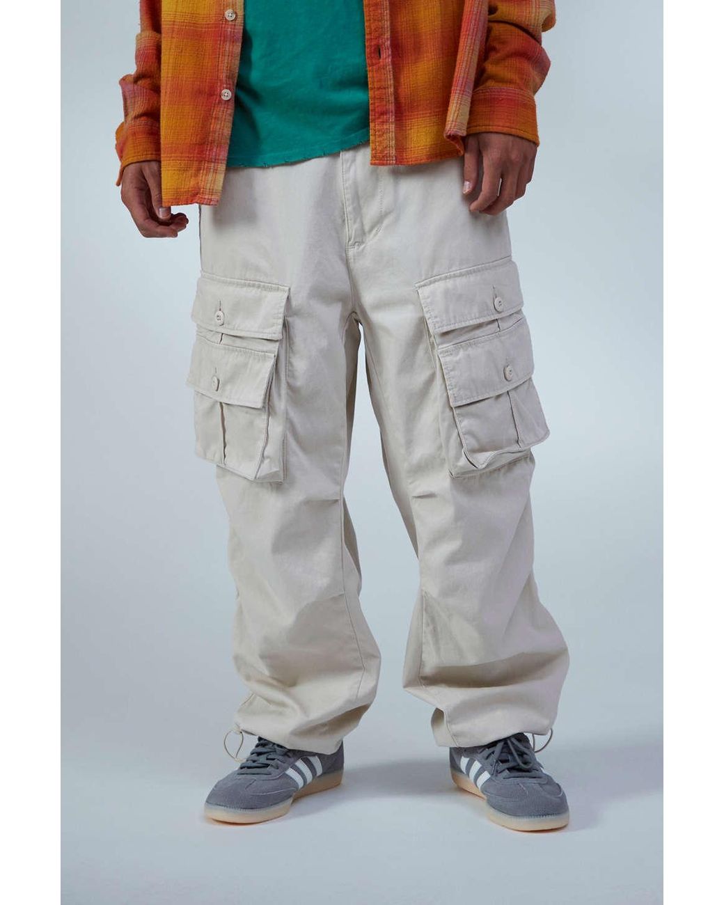 BDG Baggy Balloon Cargo Pant in Gray for Men Lyst
