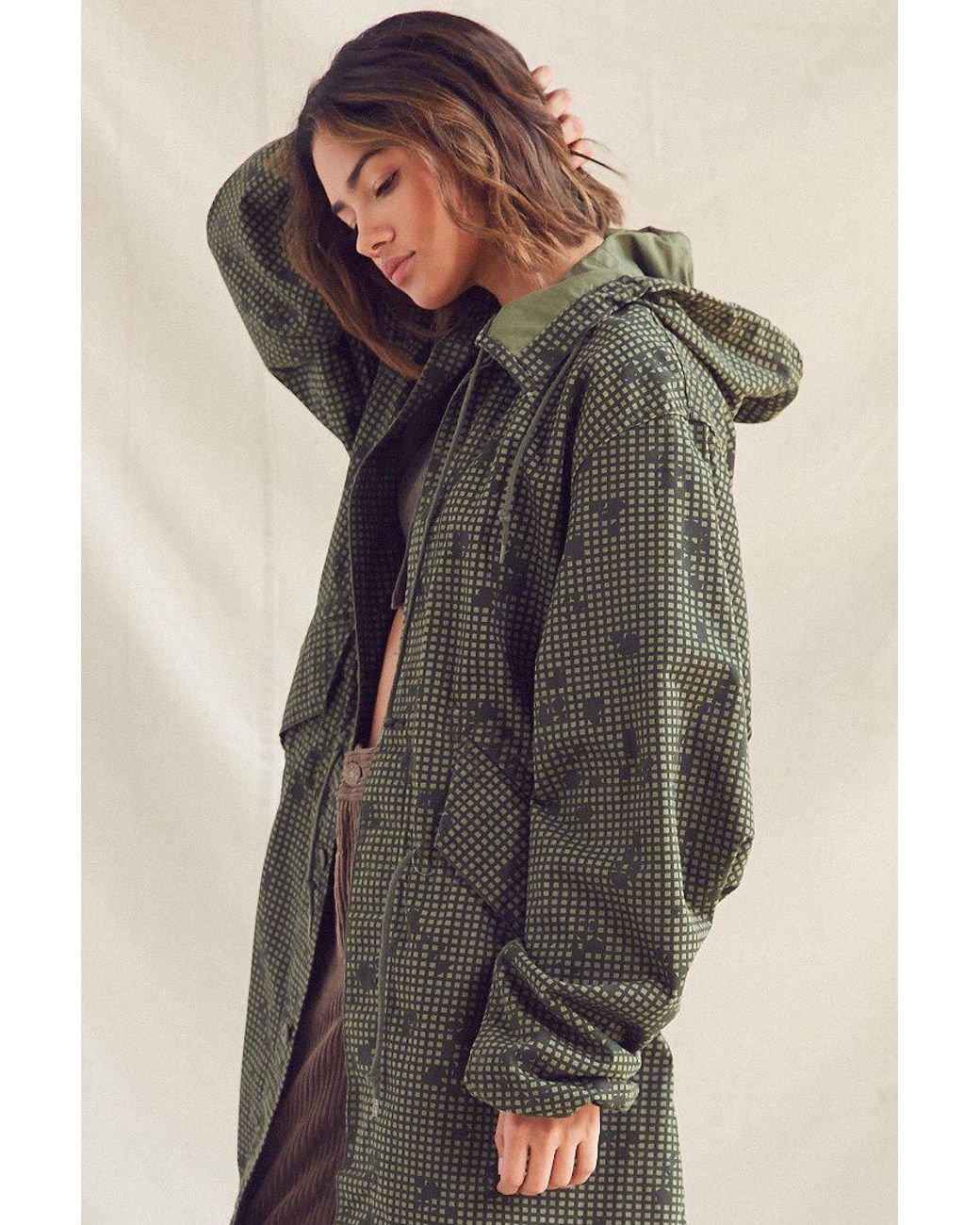 Urban Outfitters Vintage Night Desert Camo Parka Jacket in Green | Lyst