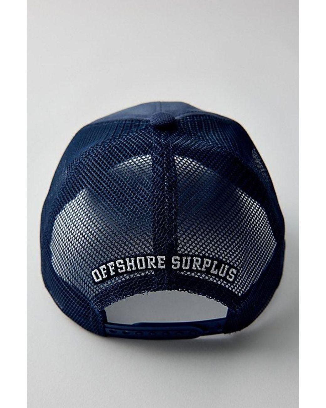 Mister Blue Script Trucker Hat for men