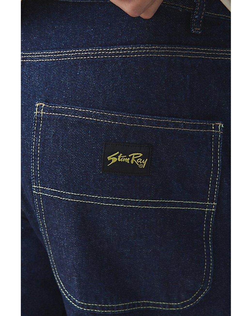 Stan Ray Blue Wide 5 Jeans for men