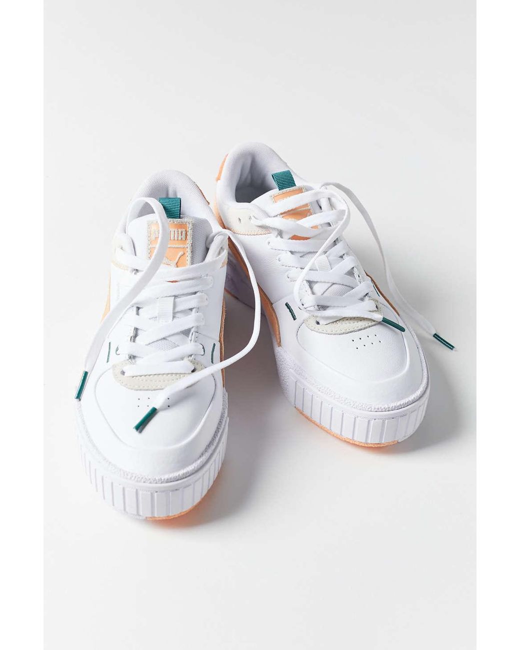 PUMA Cali Sport Mix Sneaker in Orange | Lyst