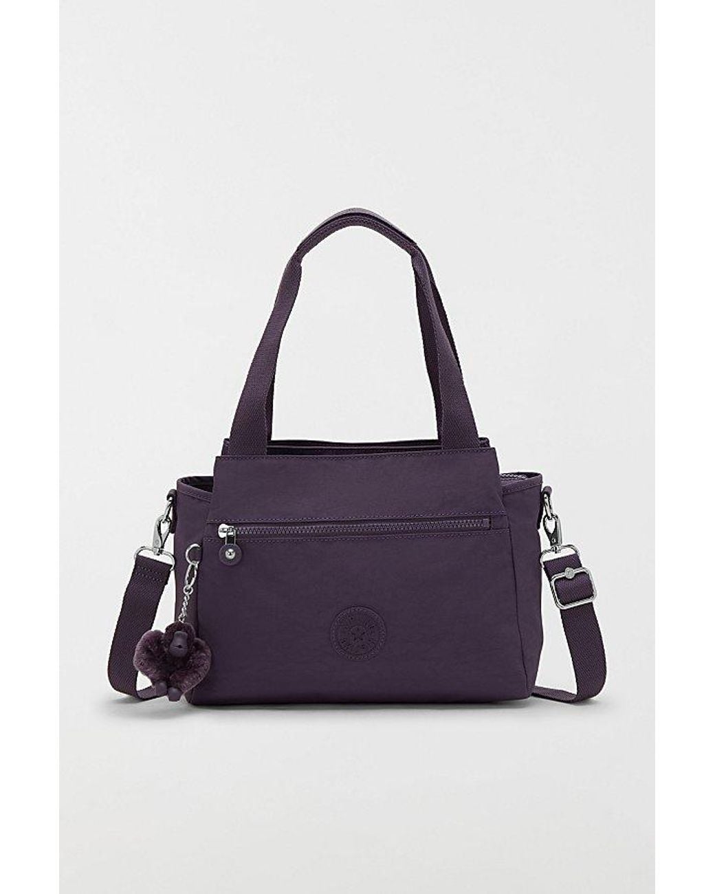 Kipling Blue Elysia Nylon Shoulder Bag