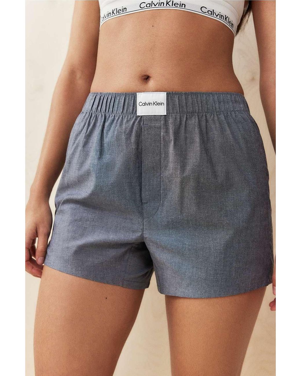 Calvin klein lounge 2025 shorts womens