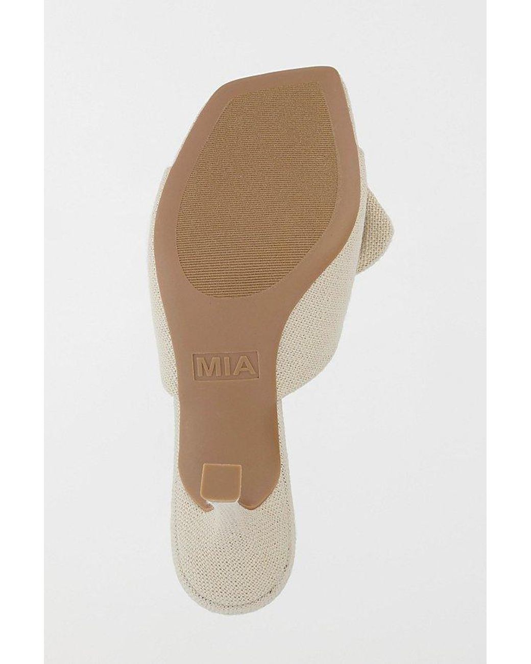 MIA Natural Mia Elyzza Bow Kitten Heel
