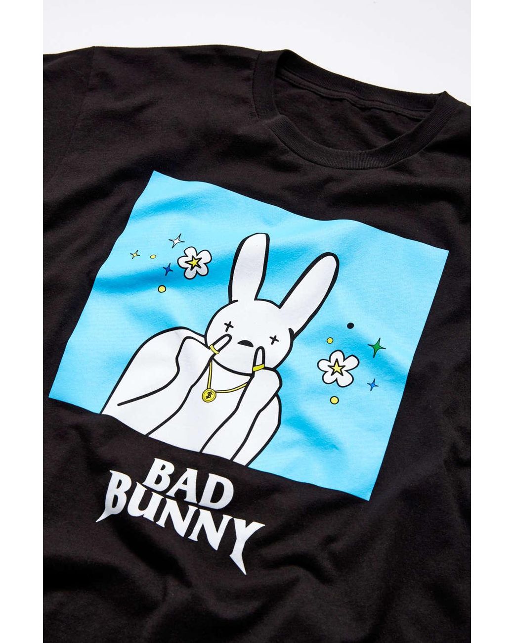 424 Bad Bunny T-Shirt Black Men's - FW21 - US