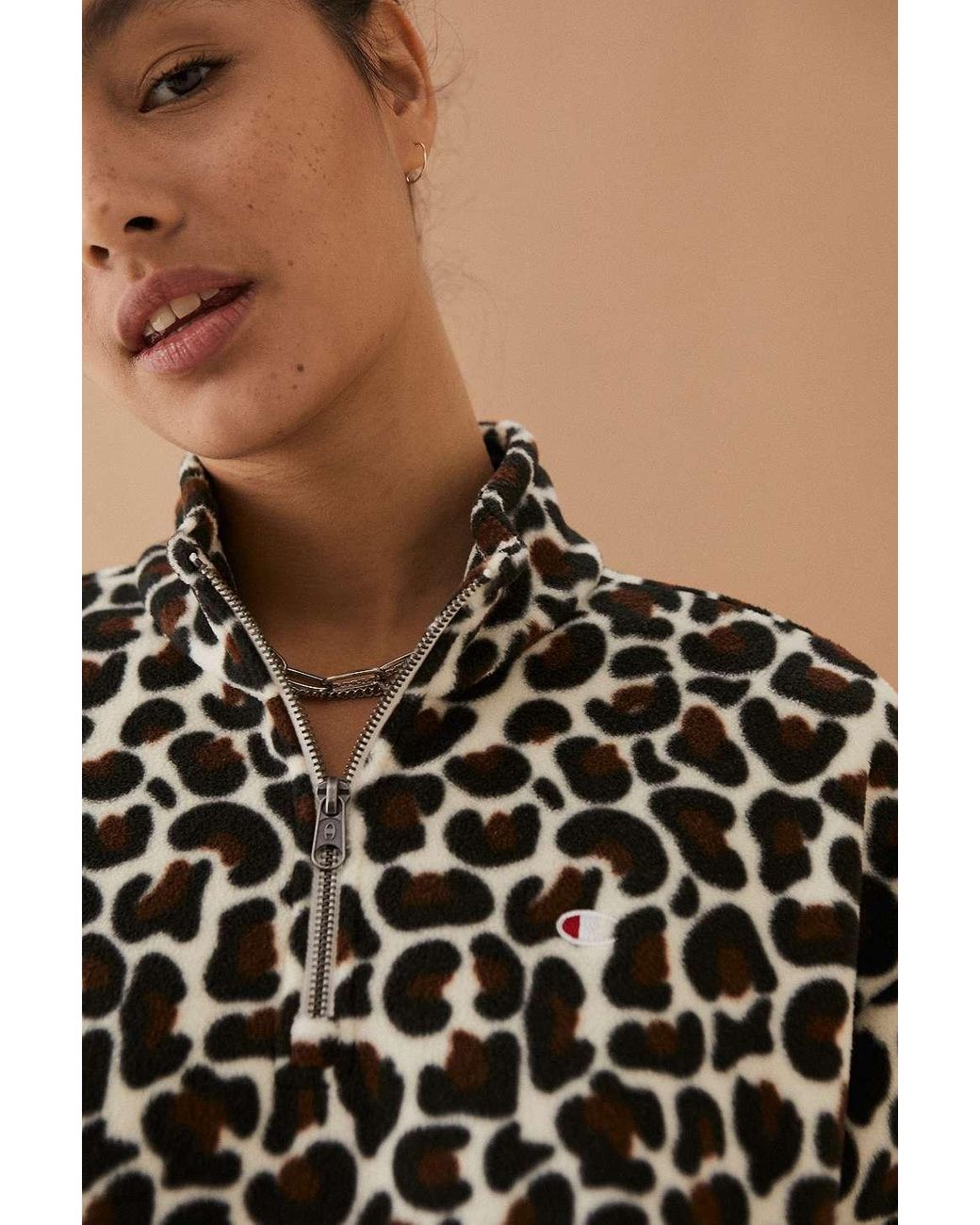 champion leopard hoodie