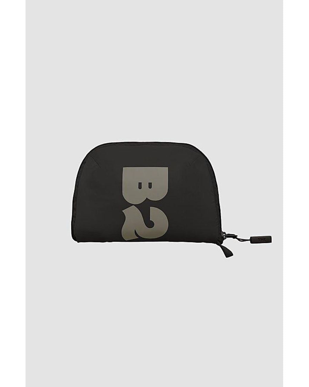 BABOON TO THE MOON Black Packable Backpack