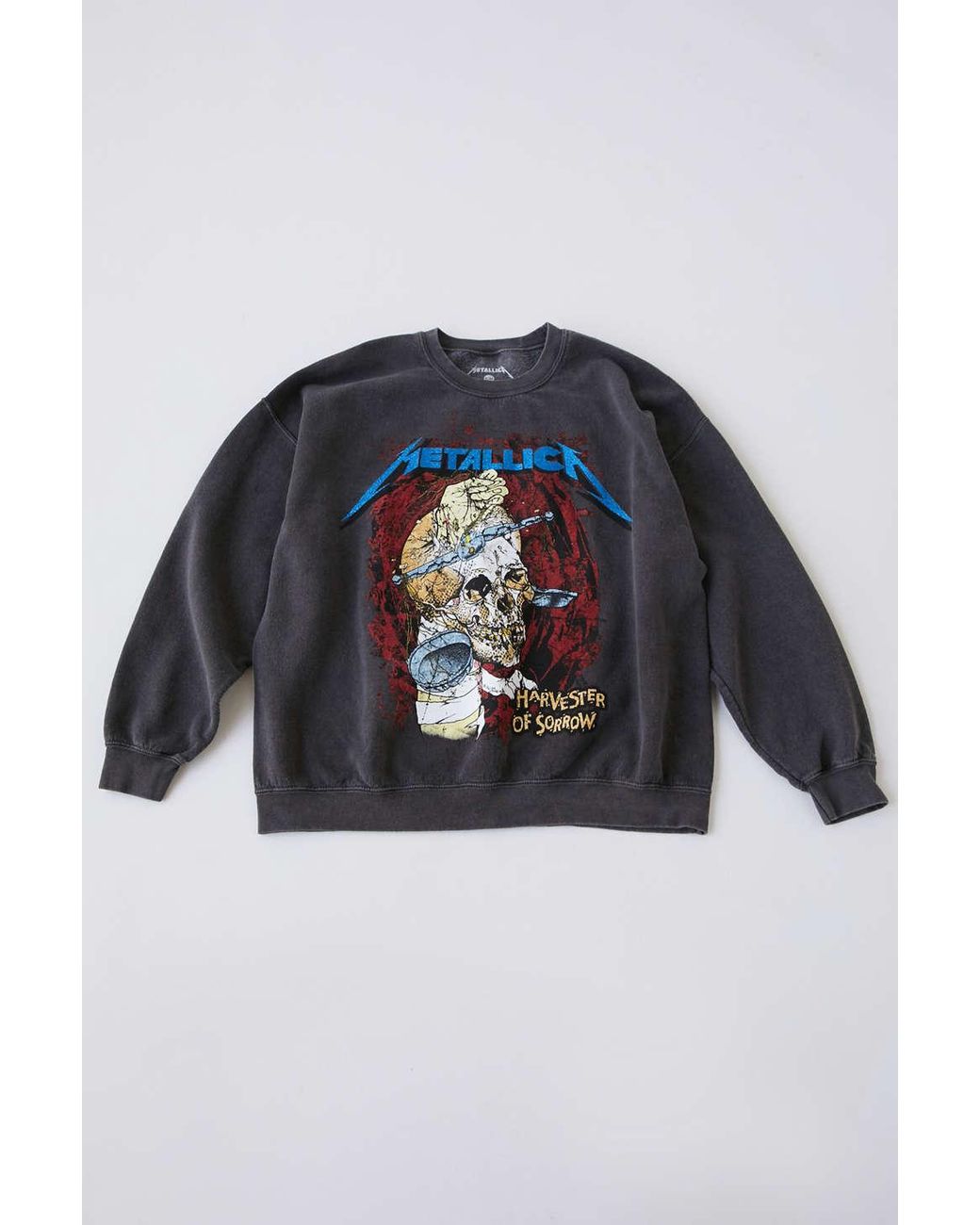 metallica harvester of sorrow tour glitter tee