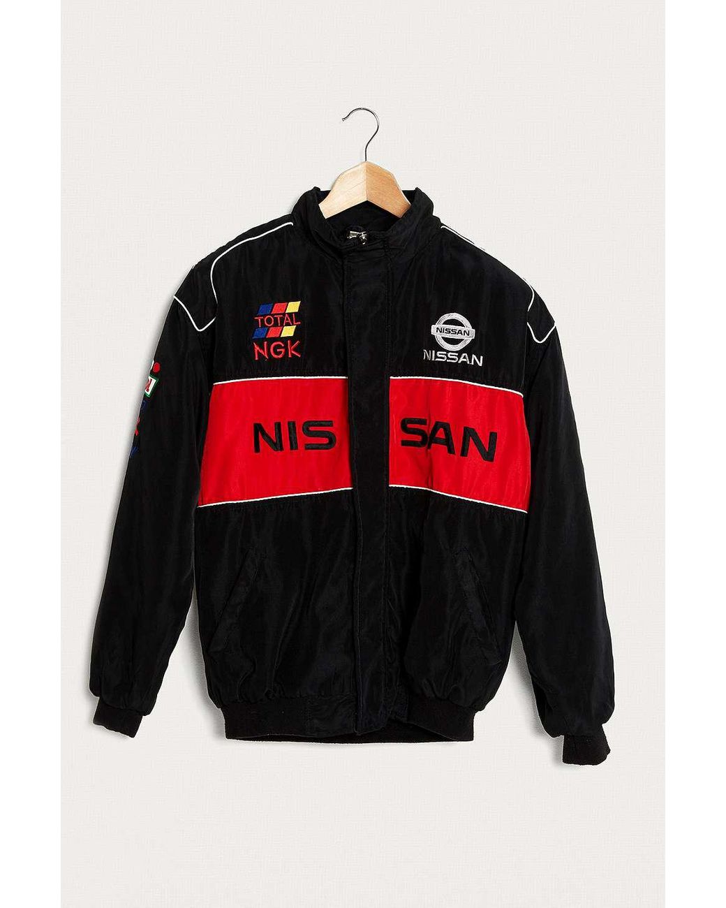 Urban Renewal Vintage One of a kind Nissan Nascar Jacket in