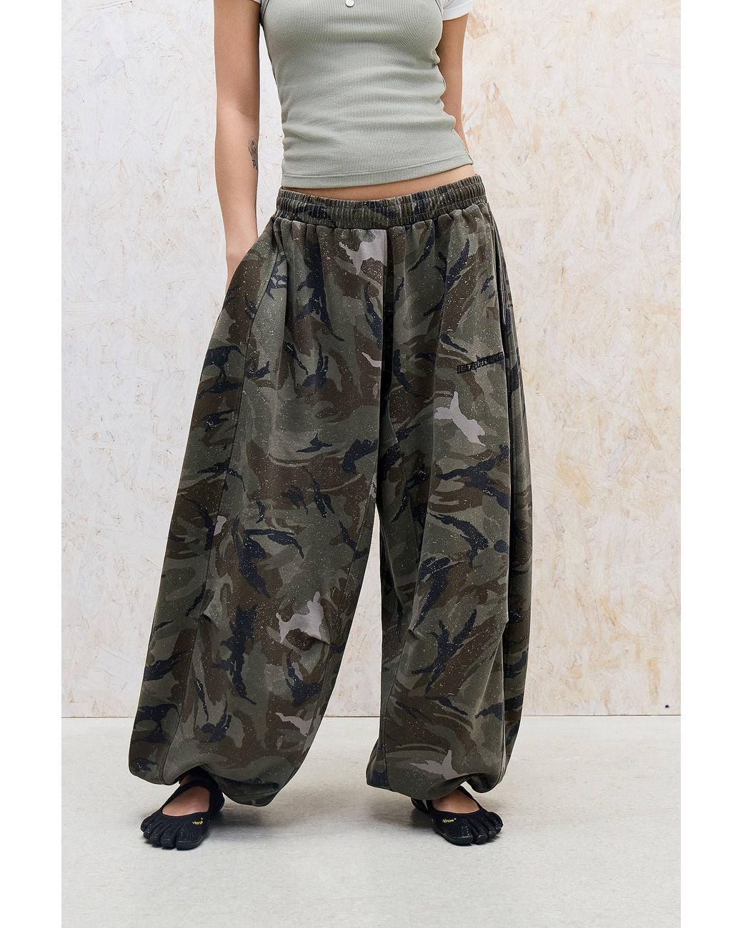 iets frans Multicolor Sid Camo Joggers 2xs At Urban Outfitters