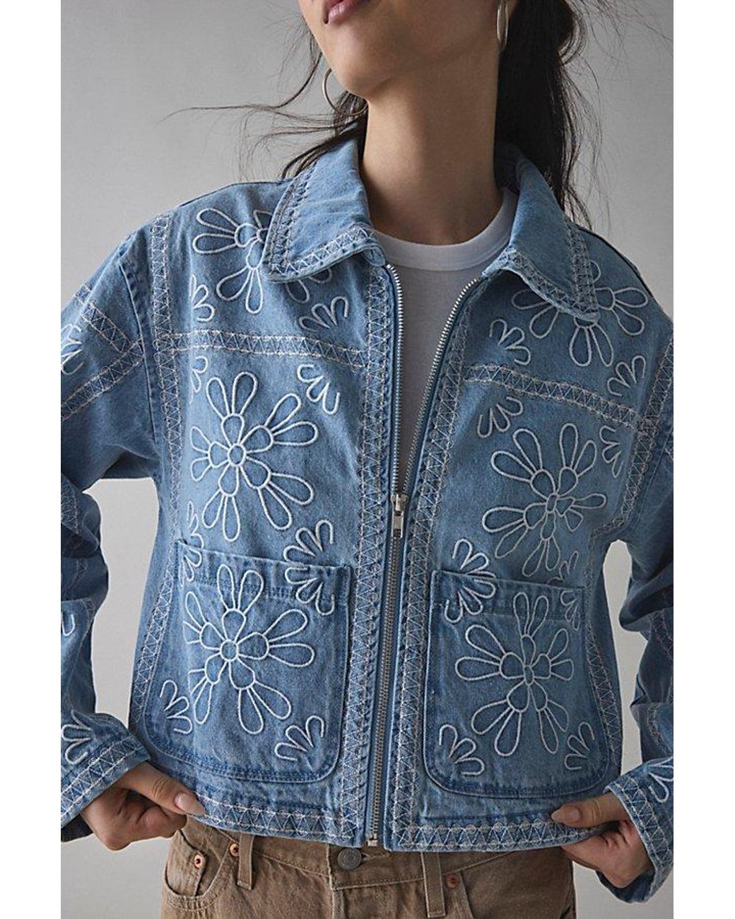 kimchi blueカーディガン 花柄ジャケット Women's Kimchi Blue Casual jackets from $49 | Lyst