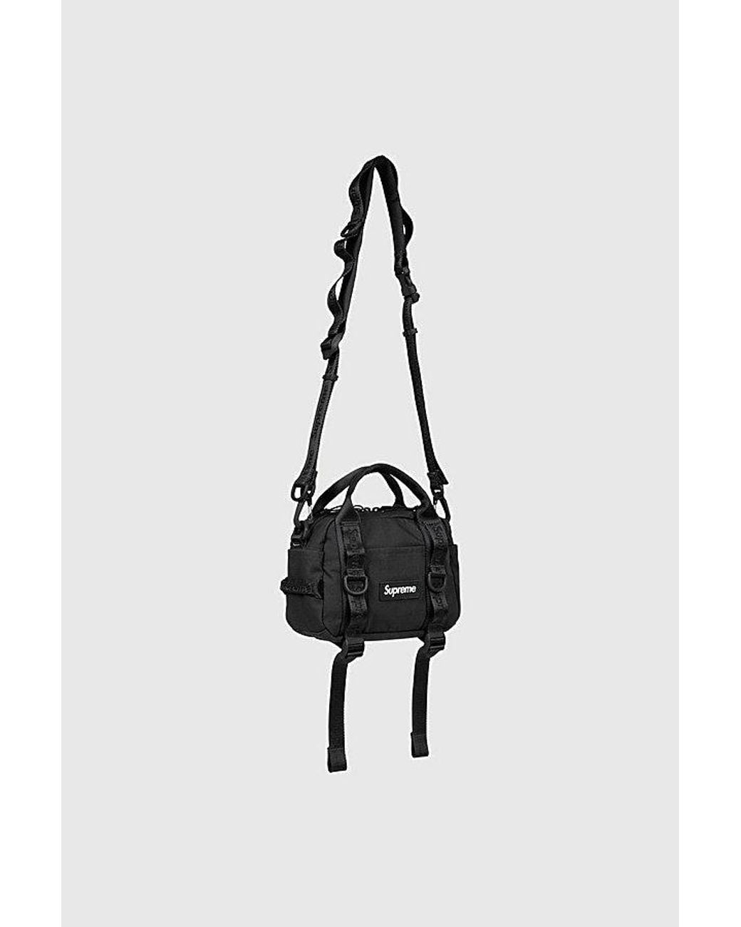 Supreme Mini Duffle Bag (Ss26) in Black for Men | Lyst