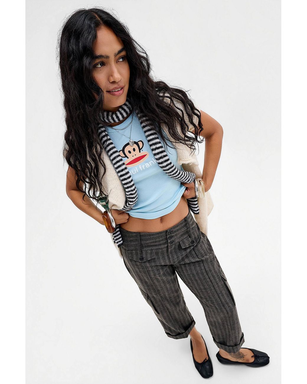 Urban Outfitters Black Uo Paul Frank Baby T-shirt