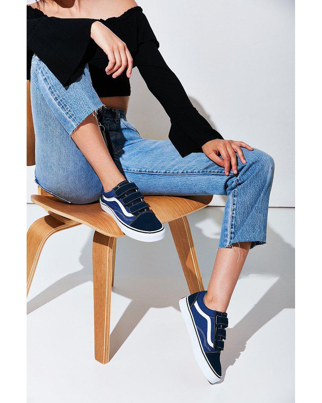 Vans Old Skool V Pro Sneaker in Blue Lyst