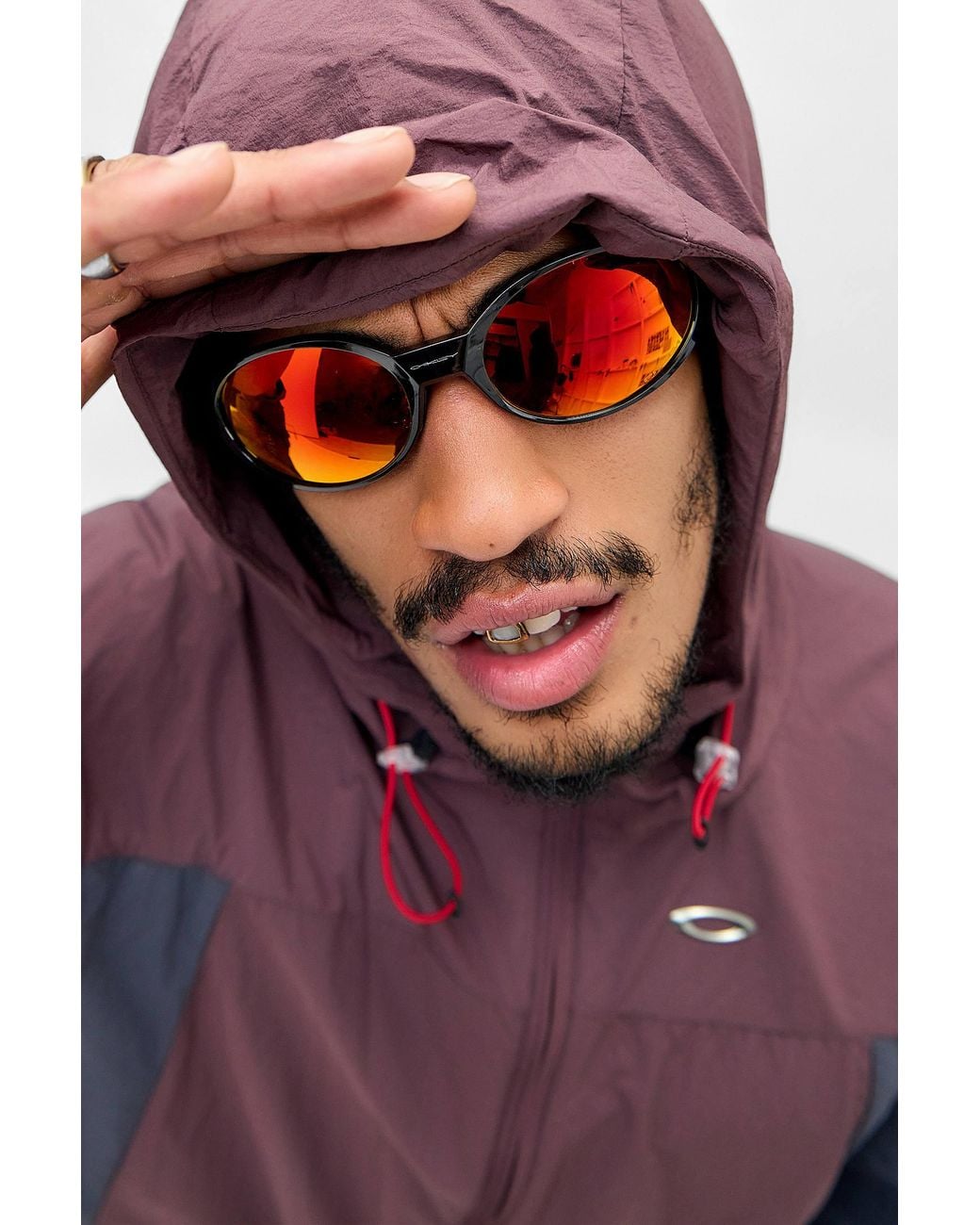 Oakley Purple Black Eye Jacket Redux Sunglasses for men