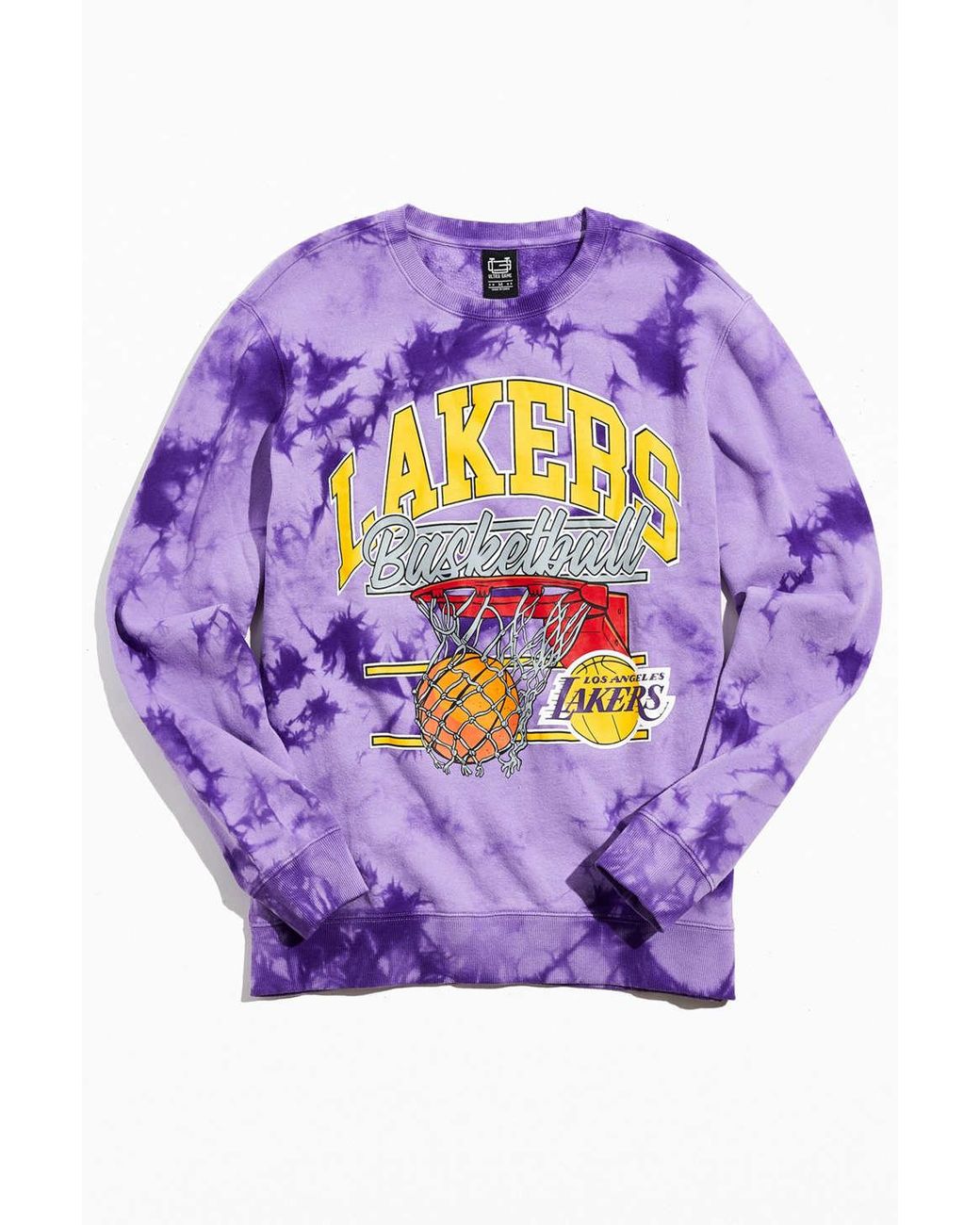 5th & Ocean Women's Los Angeles Lakers Sweater Knit Full-Zip