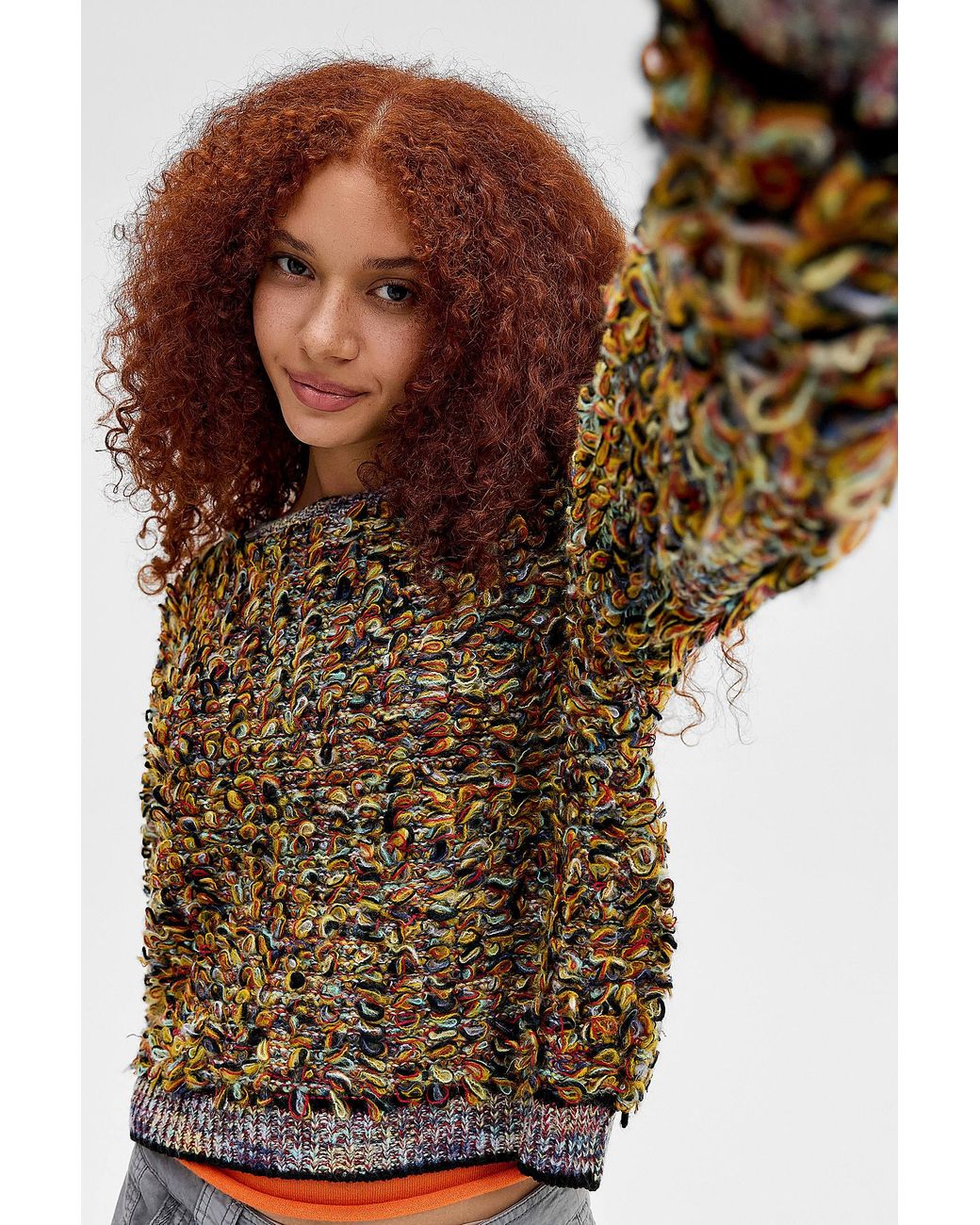 BDG Brown Loopy Jumper