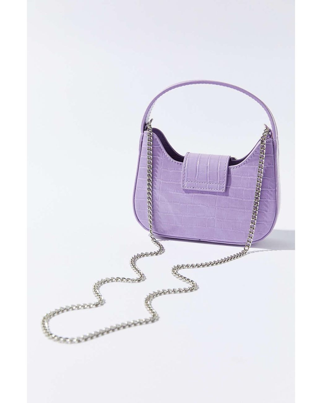 baguette bag purple