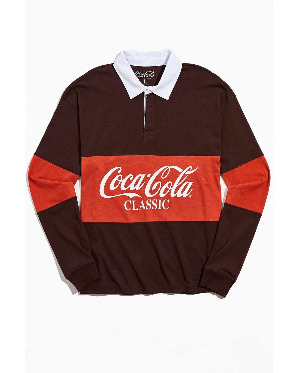 vintage coca cola rugby shirt