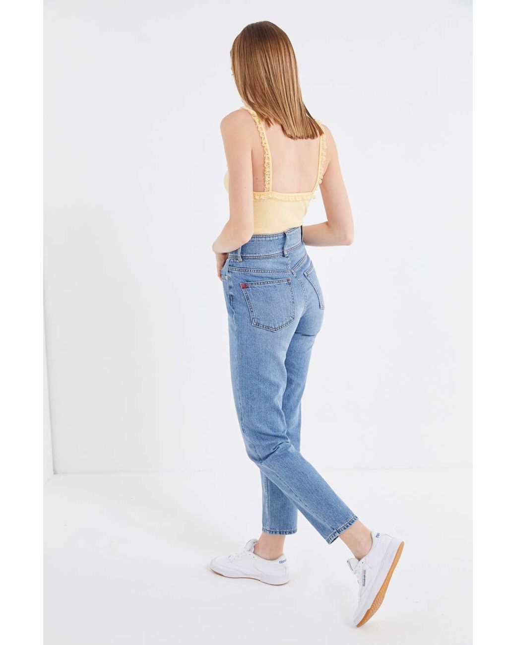 BDG High-Waisted Mom Jean – Light Wash  Outfitters clothes, High waisted  mom jeans, Cute casual outfits