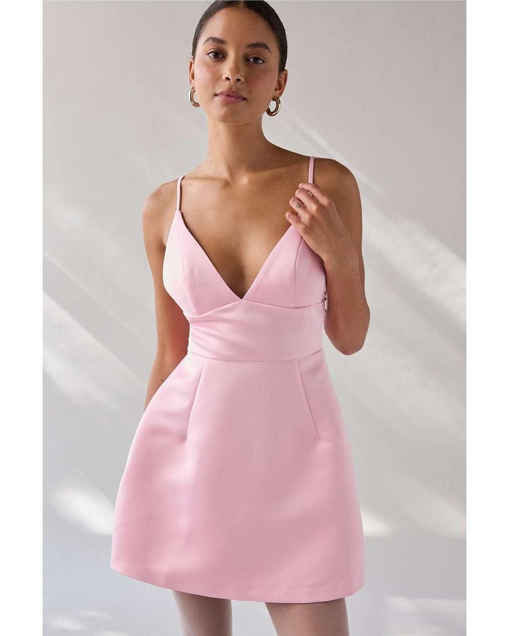 Urban Outfitters Uo Petit Fours Mini Dress in Pink