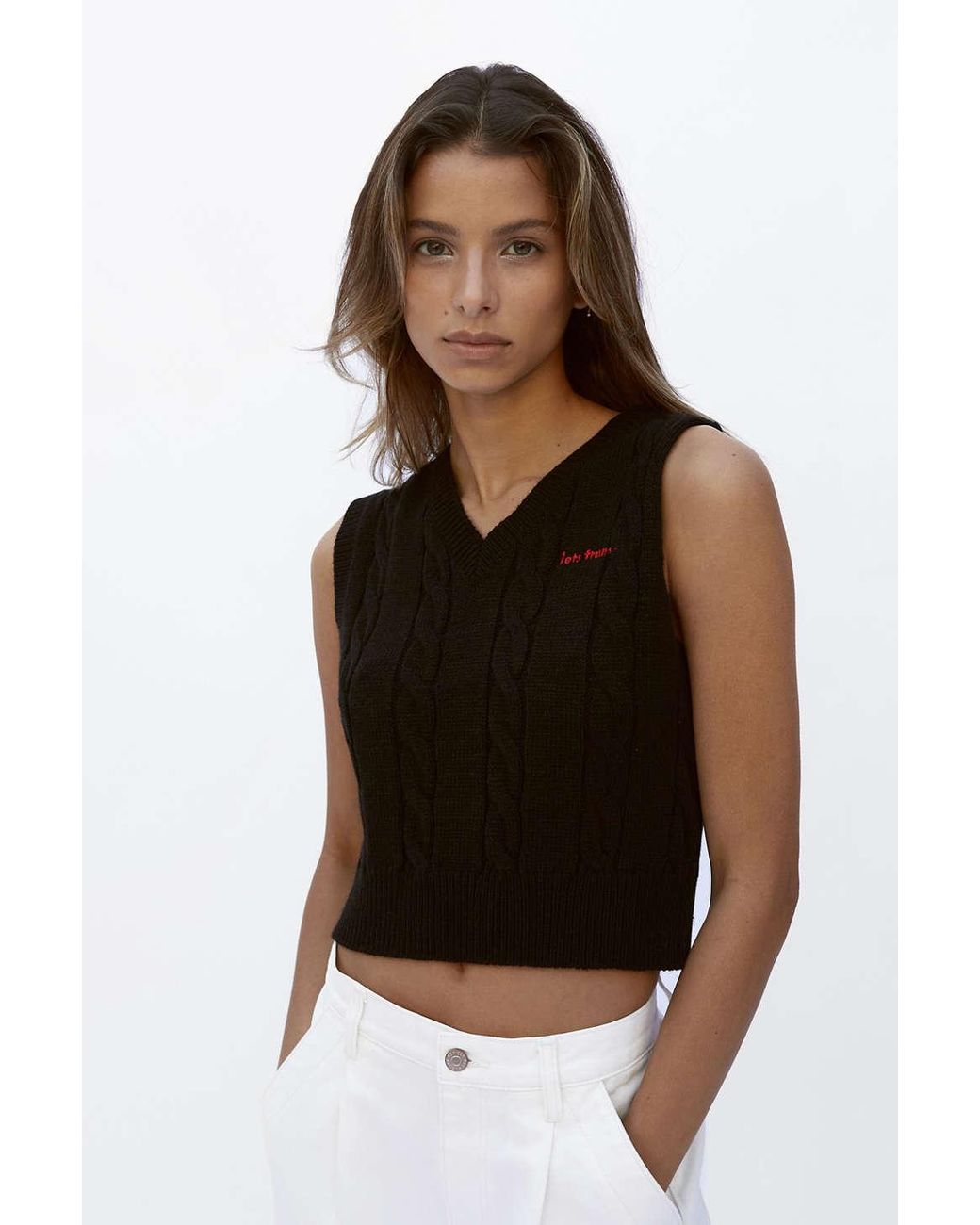 Iets frans sweater vest Clearance