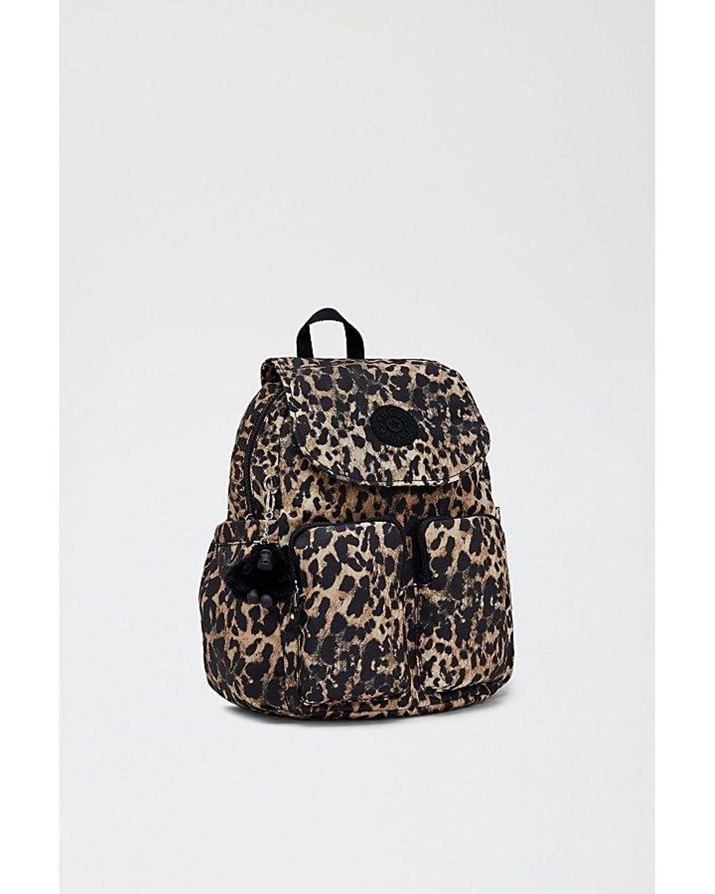 Kipling Black City Pocket Printed Cargo Backpack