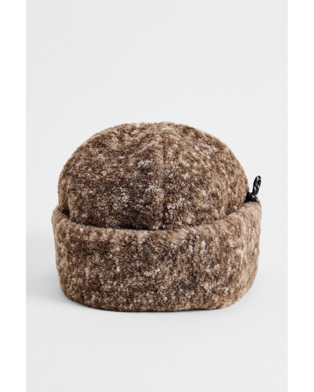 Urban Outfitters Brown Uo Faux Fur Docker Hat for men