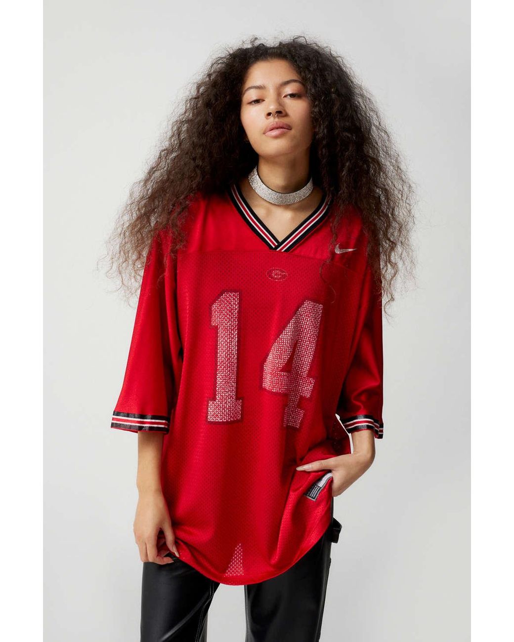 Oversized hotsell football jersey