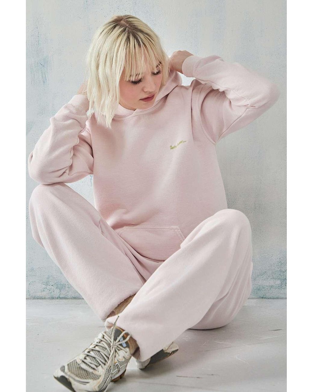iets frans Cyber Pink Shrunken Hoodie Lyst UK
