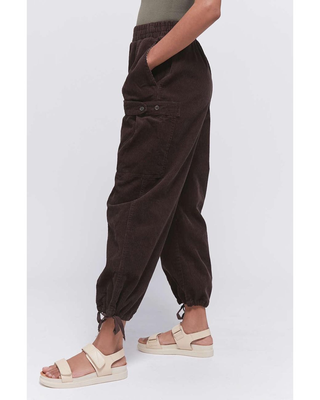 Women's shop corduroy joggers