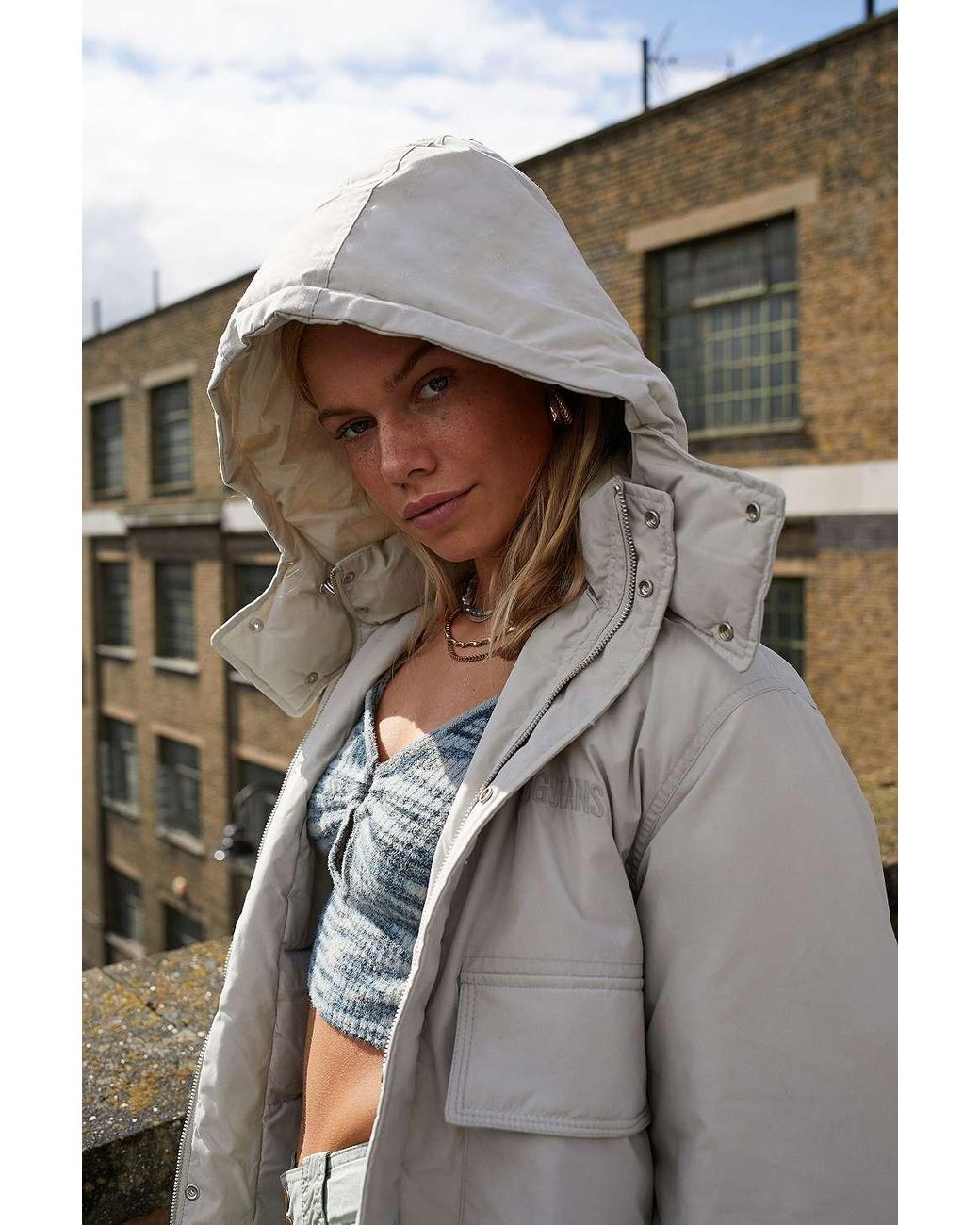 BDG Charlie Oversized Hooded Jacket Lyst UK