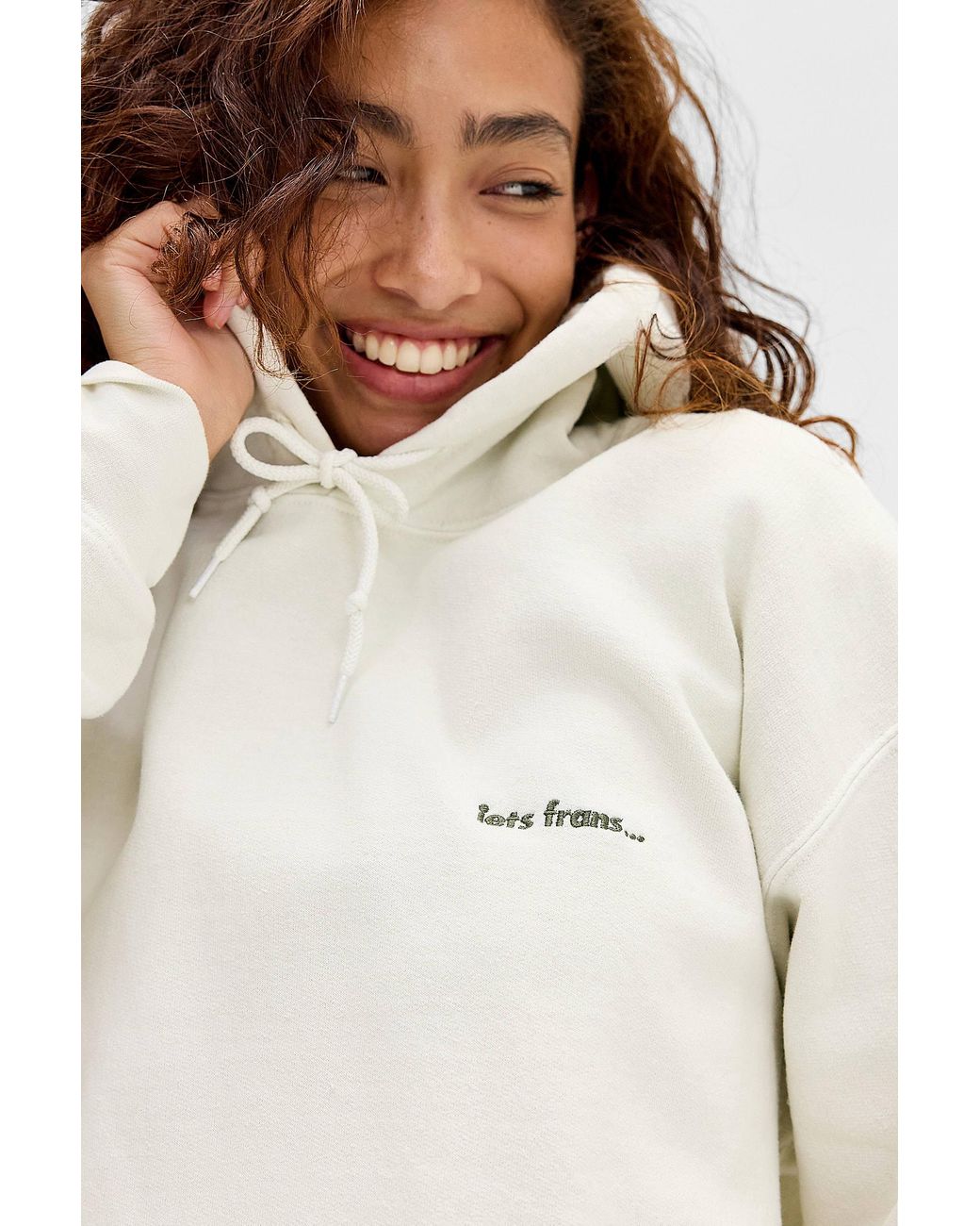 iets frans Natural Relaxed Hoodie