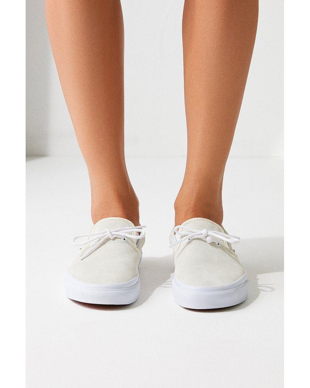 Vans Suede Vans Lacey 72 Slip-on Sneaker in White | Lyst