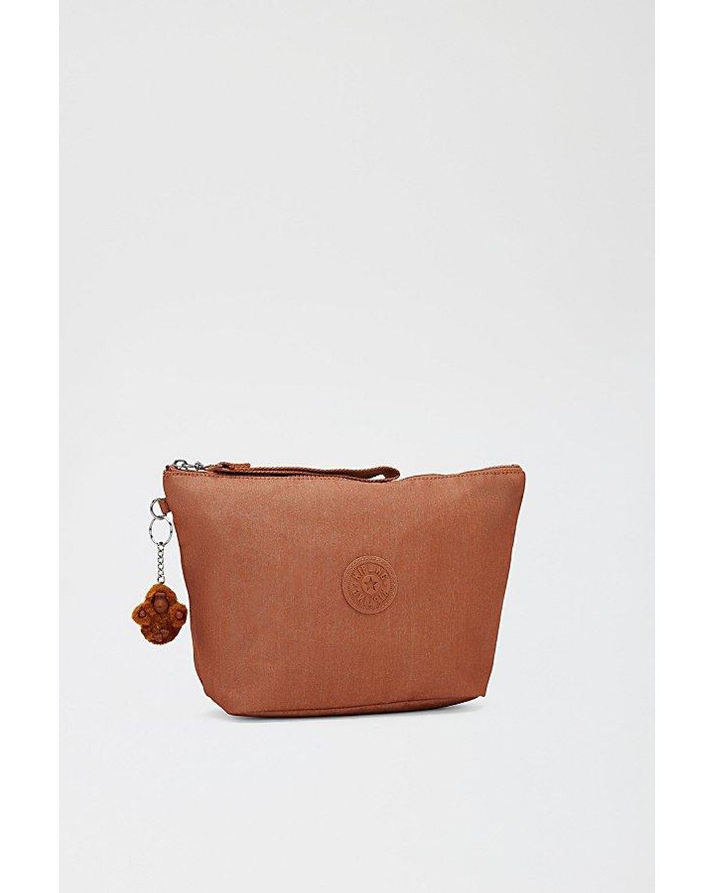 Kipling Brown Naomi Metallic Pouch