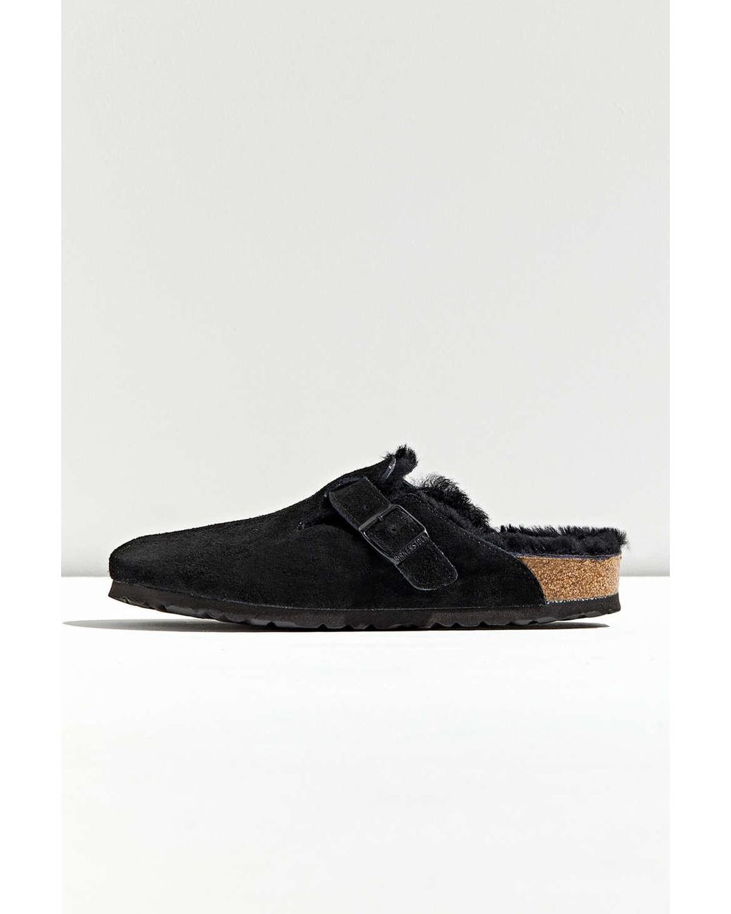 bebe black platform slides