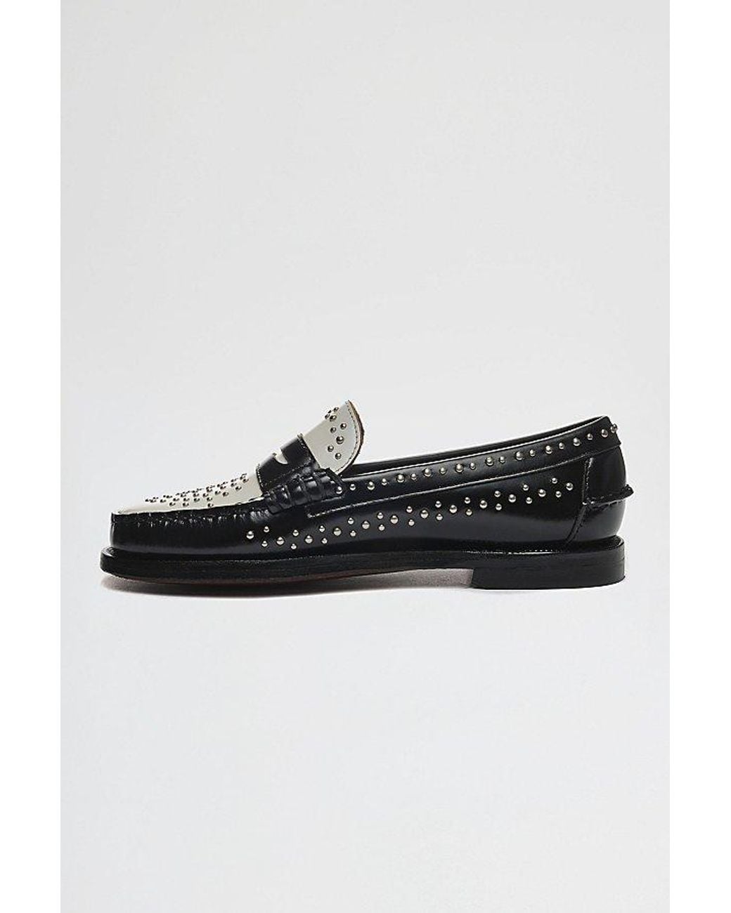 Sebago Black Dan Studs Loafer