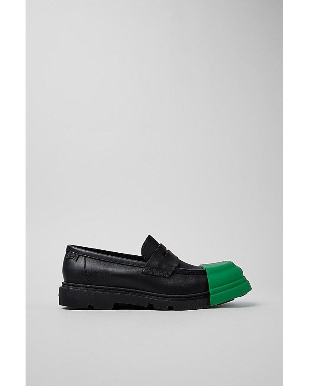 Camper Black Junction Suede Loafers for men