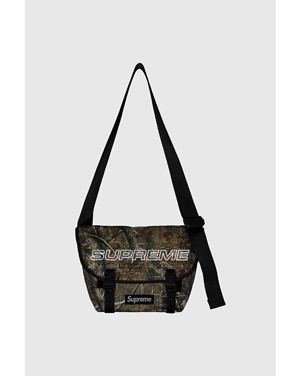 Supreme Denim Messenger Bag (Ss25) in White for Men | Lyst