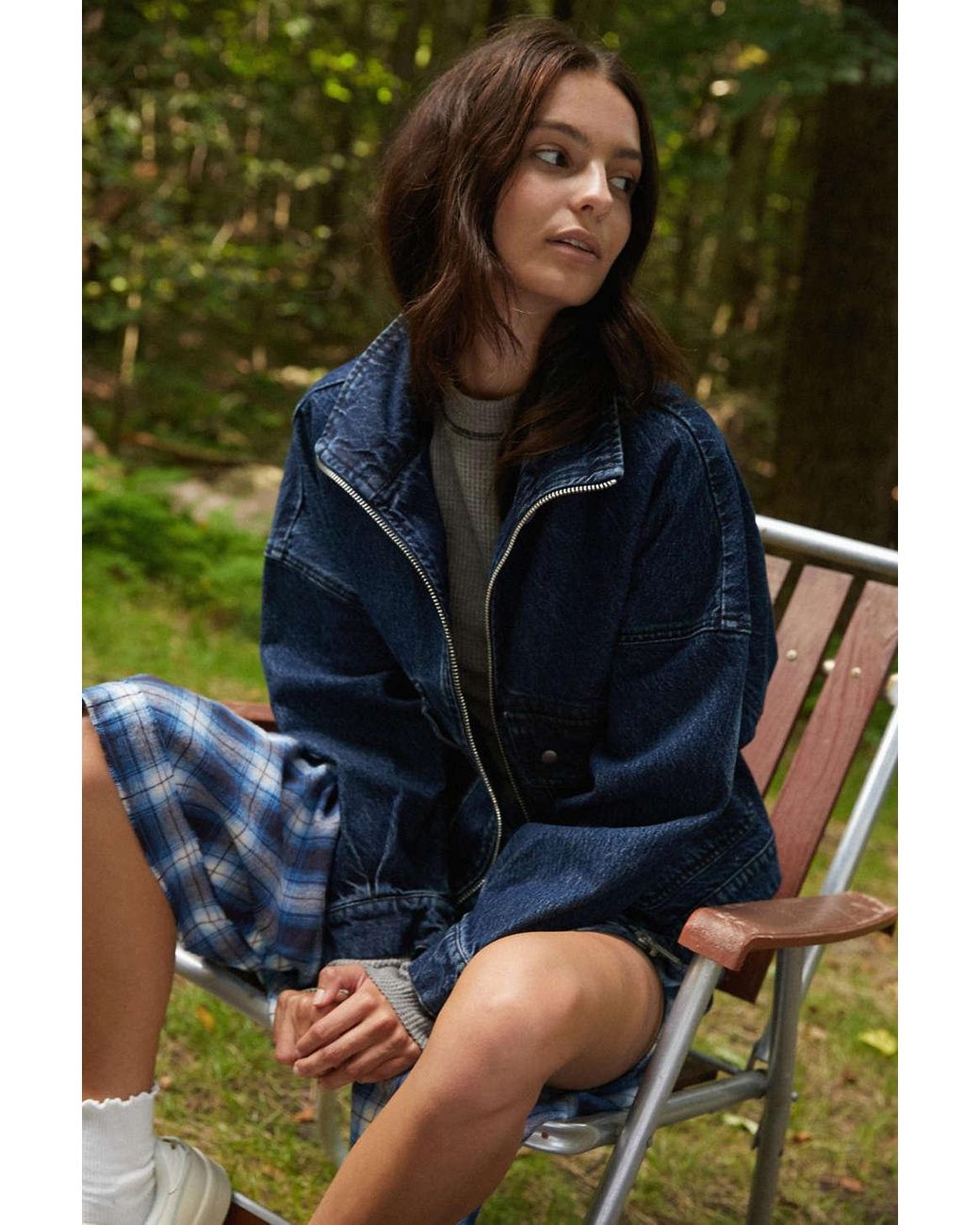 oversized denim jacket urban outfitters