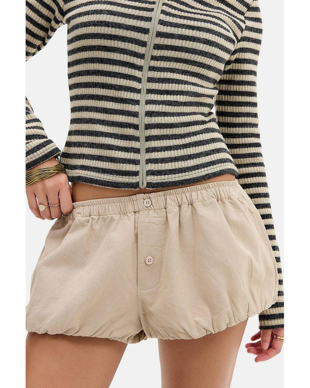 Lioness Natural Odette Bloomer Shorts