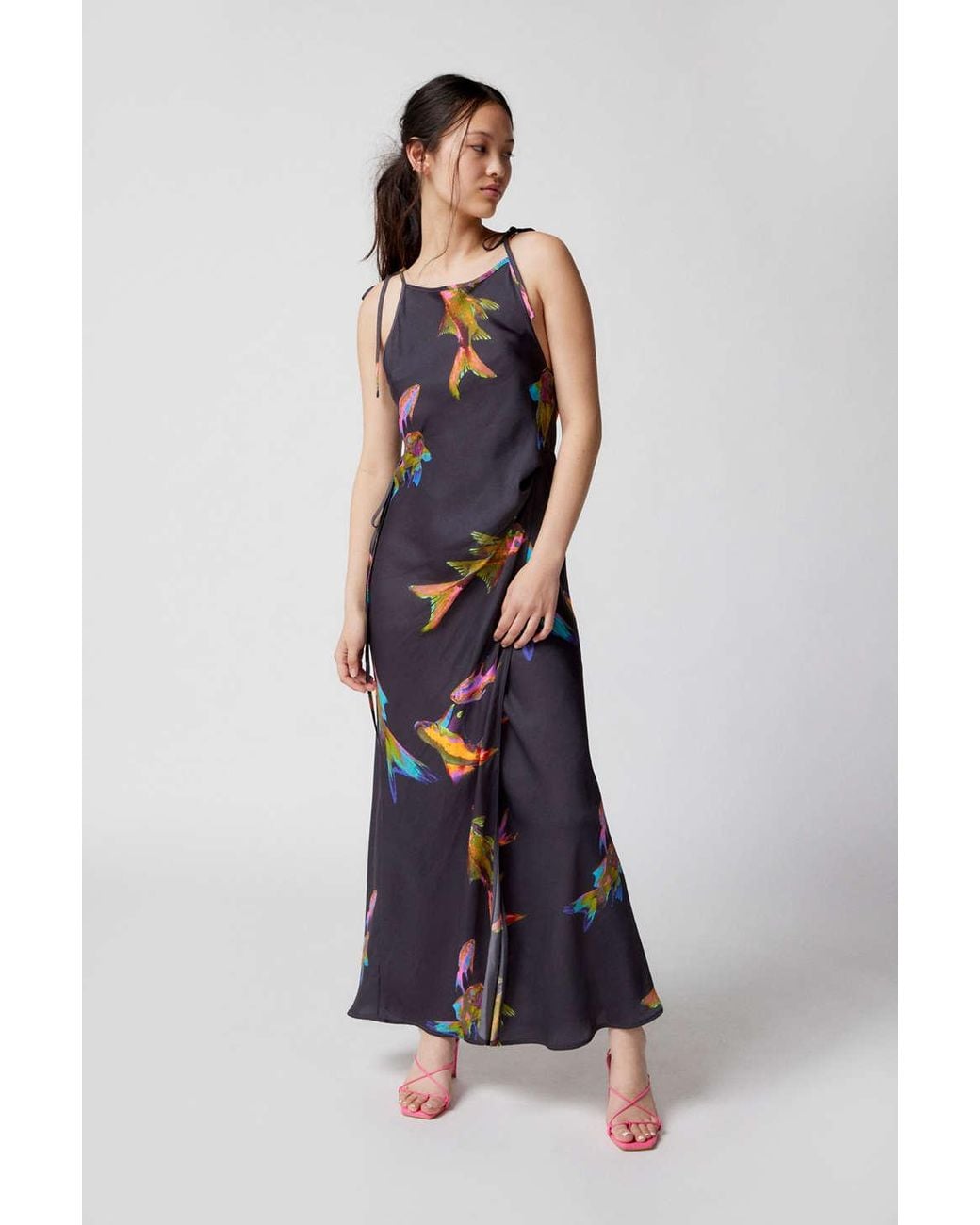 halter neck summer maxi dress uk Halter Maxi Dress – Odd Muse
