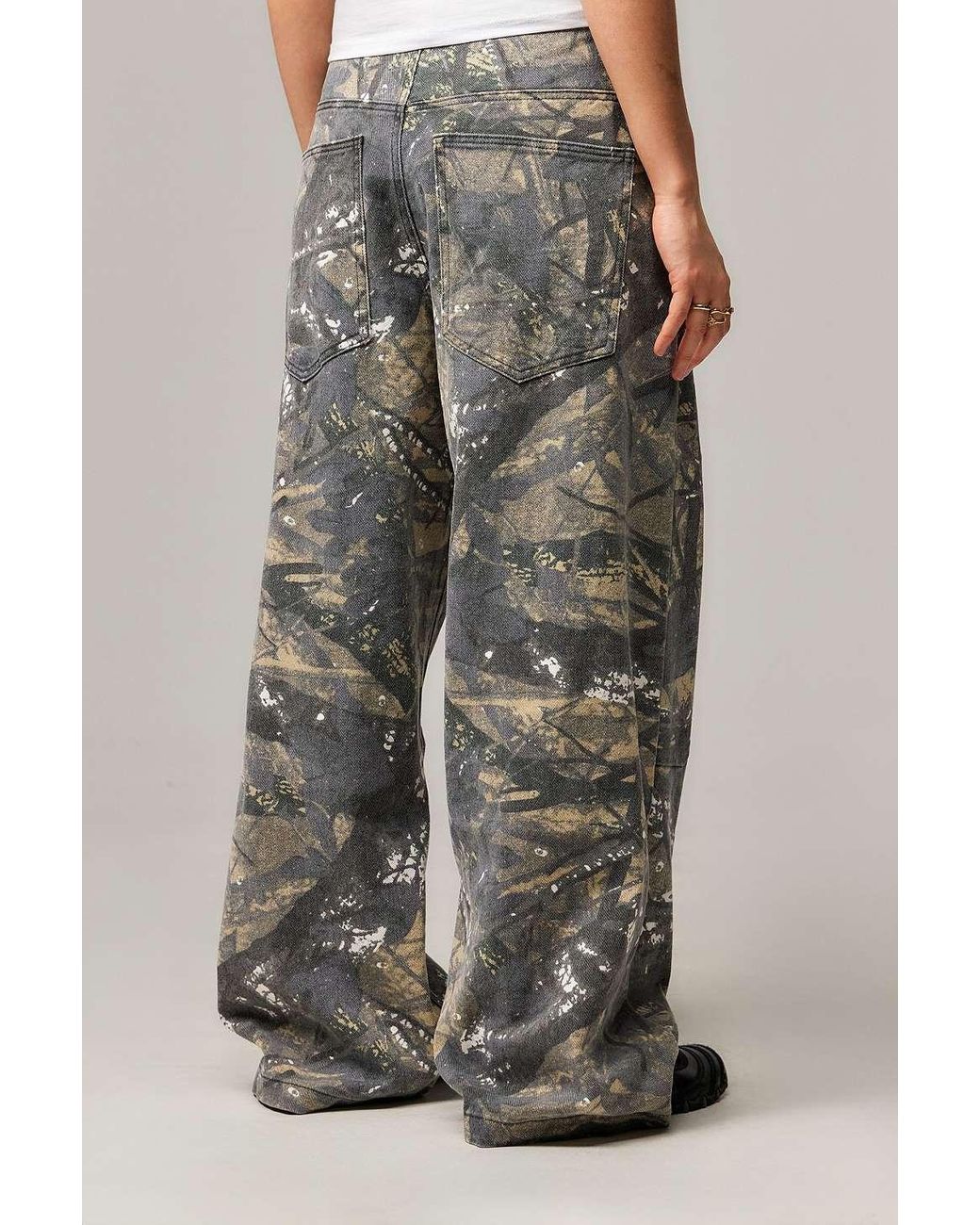 Jaded London Camo Colossus Jeans 26 At Urban Outfitters in Jaded London Camo Colossus Jeans 26 At Urban Outfitters in