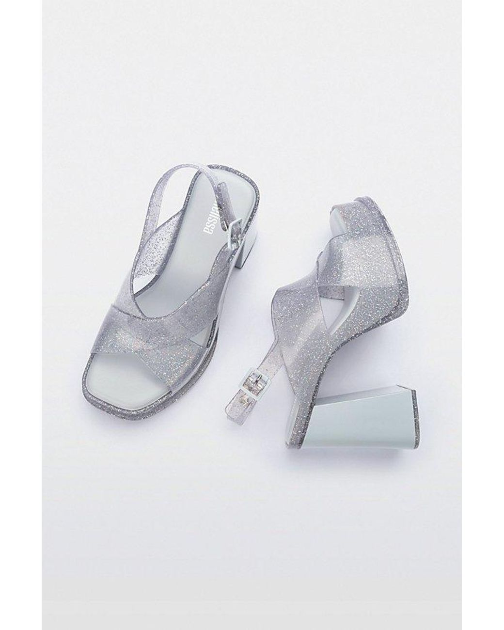 Melissa Blue Dance Jelly Platform Heel