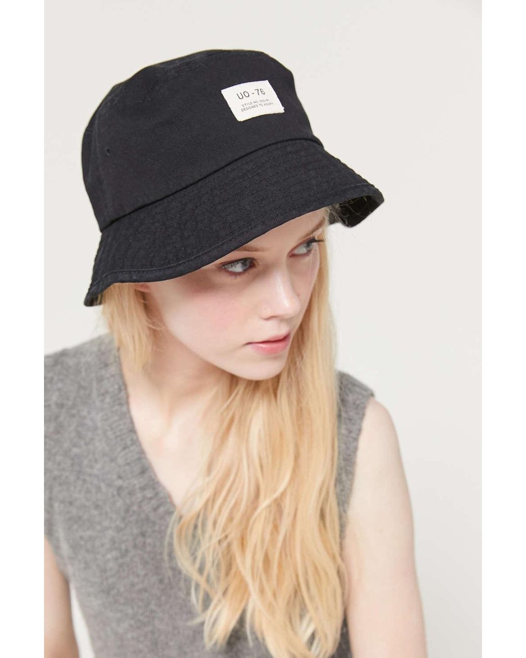 Urban outfitters black bucket hat sales