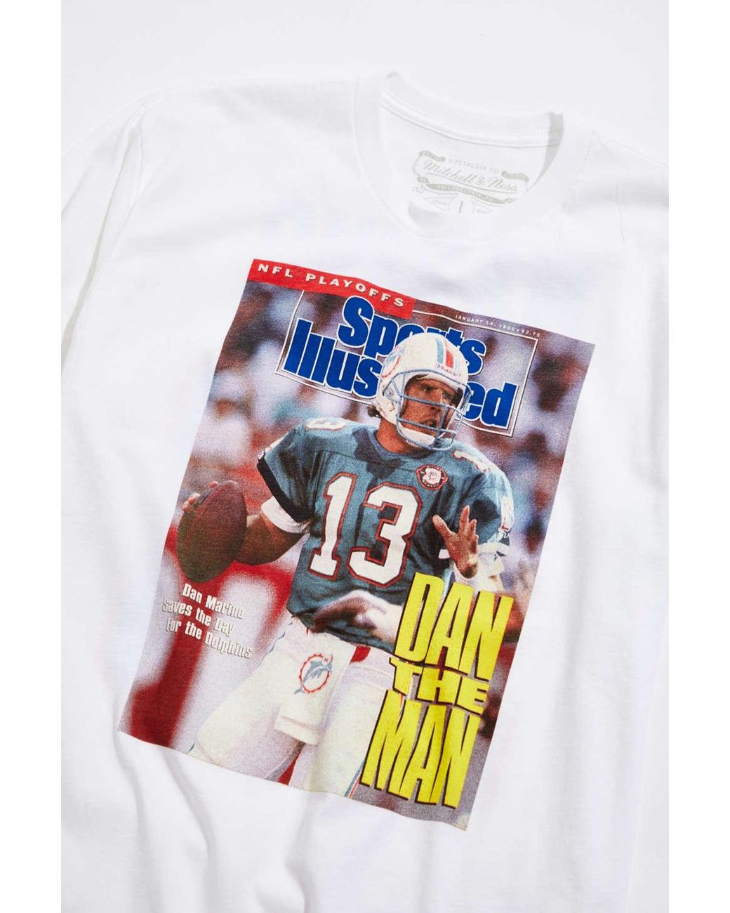 Official Mitchell And Ness Sports Illustrated Dan Marino Shirt,Sweater,  Hoodie, And Long Sleeved, Ladies, Tank Top