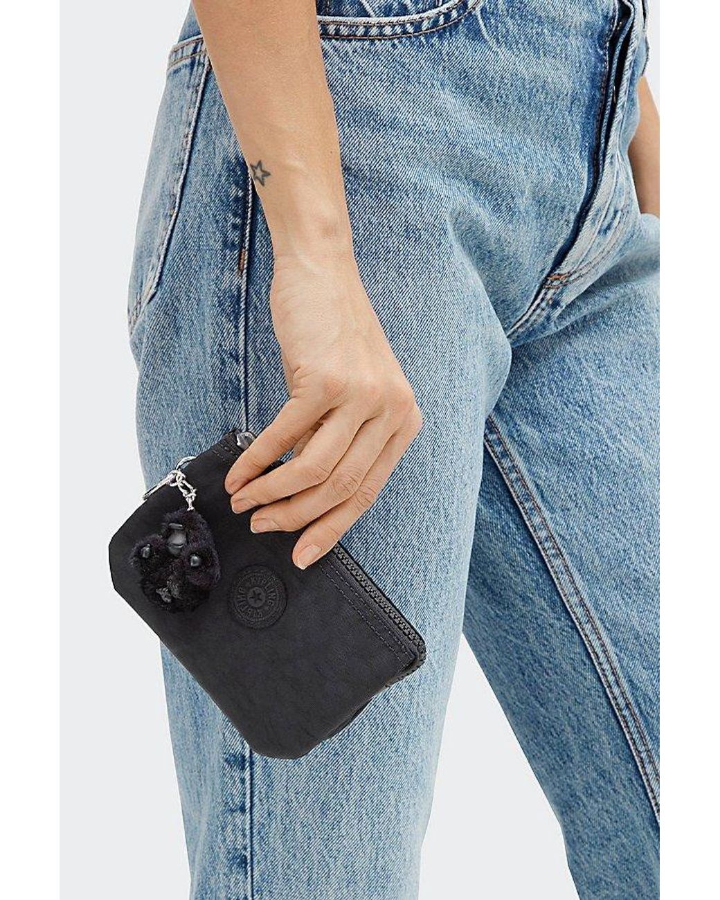 Kipling Blue Creativity Nylon Zip Wallet