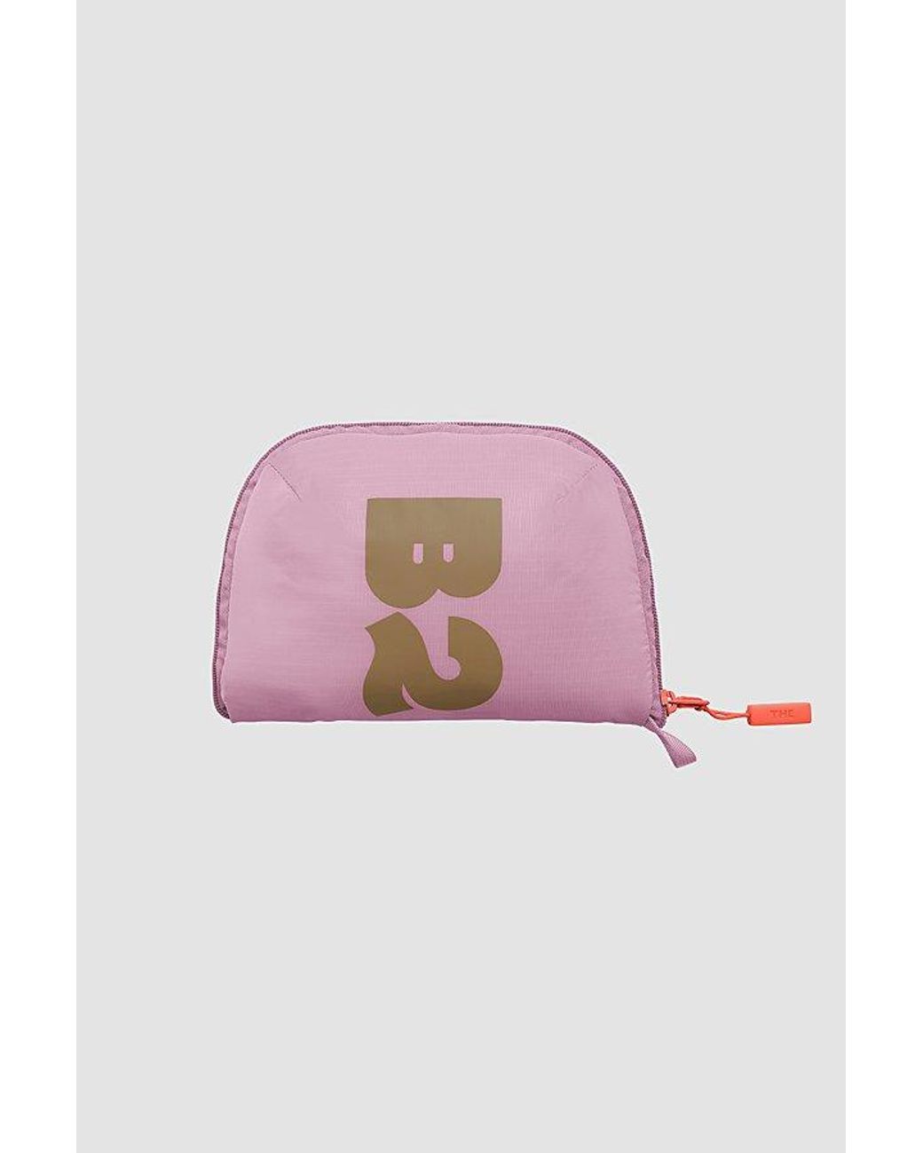 BABOON TO THE MOON Pink Packable Backpack