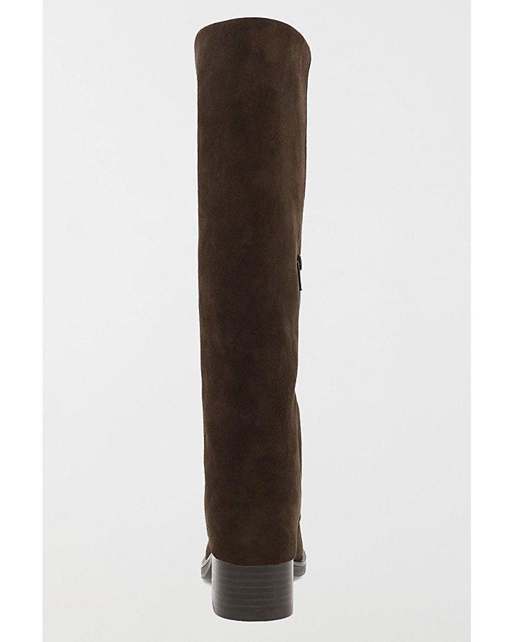 MIA Brown Mia Everett Suede Knee High Boot