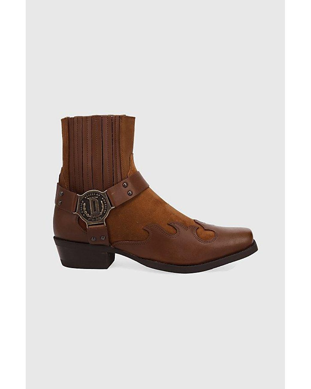 Dingo Brown Bandit Leather Boot for men